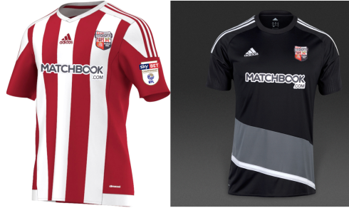 home and away 2016 brentford shirt
